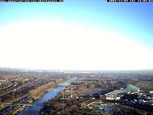 Webcam auf dem Gasometer Oberhausen